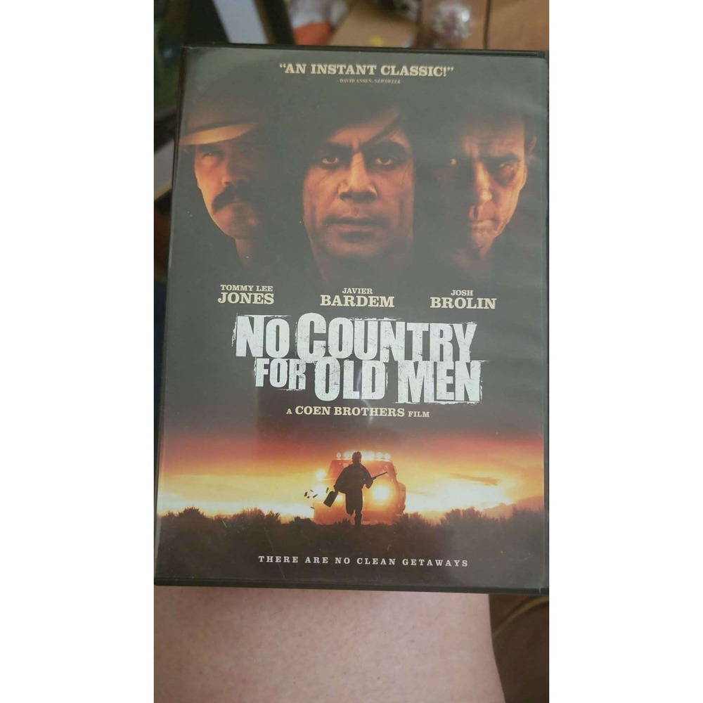No Country for Old Men DVD Coen Brothers Tommy Lee Jones Javier Bardem 2007